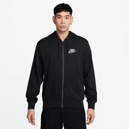POLERON NIKE M NK CLUB FT FZ HDY MECHA