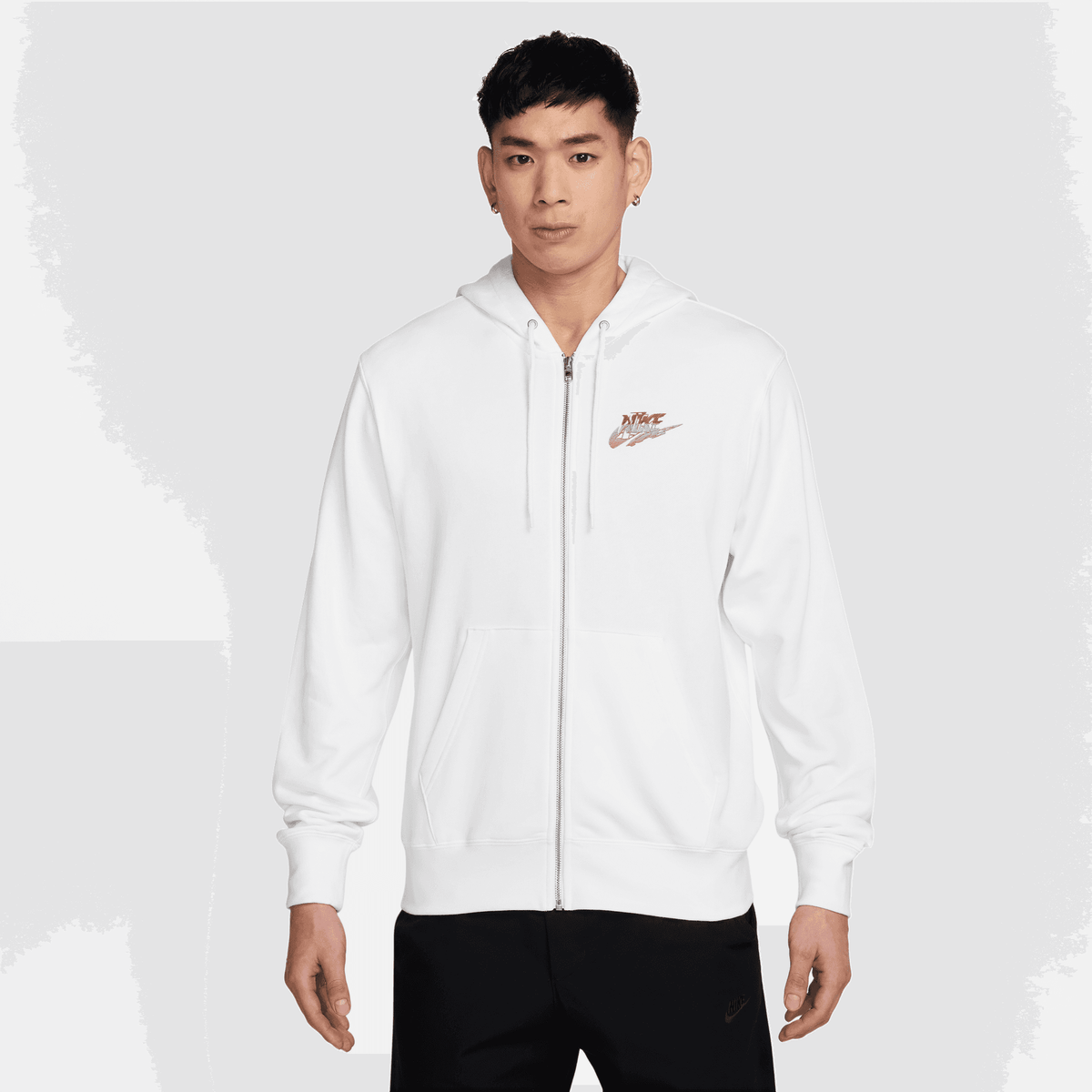 POLERON NIKE M NK CLUB FT FZ HDY MECHA
