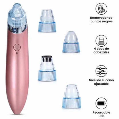 Removedor Rayzer®️Puntos Negros y Espinillas 4 en 1 Modos de uso inalámbrico🔋