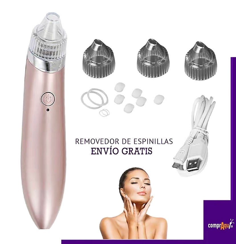 Removedor Rayzer®️Puntos Negros y Espinillas 4 en 1 Modos de uso inalámbrico🔋