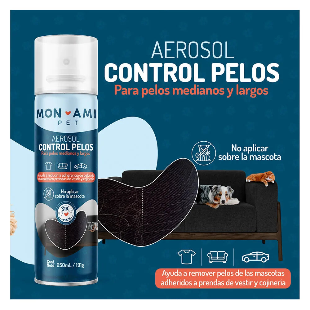 Spray Antiadesivo pelos de mascota