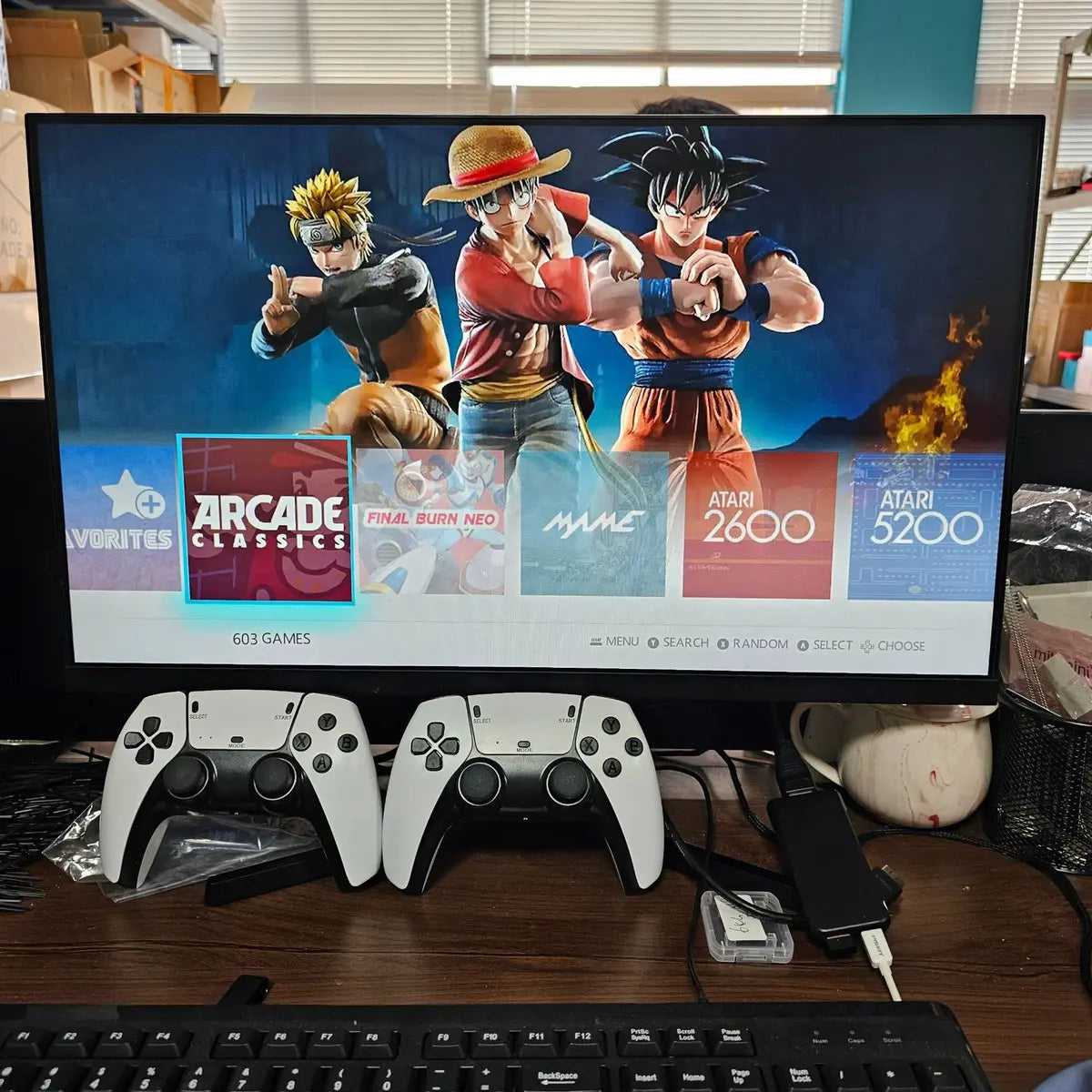 🕹️Consola Retro Mini Ps5 - Juegos Clásicos y Nostalgia Pura 🎮