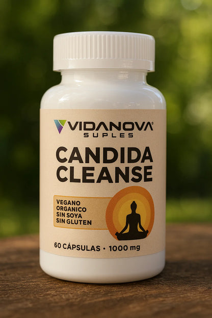 🧘‍♀️ Candida Cleanse 1000Mg ORIGINAL – 60 Cápsulas 🌿
