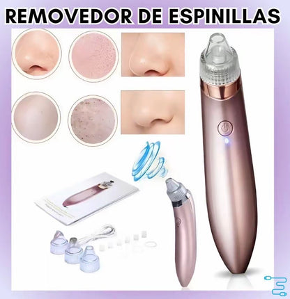 Removedor Rayzer®️Puntos Negros y Espinillas 4 en 1 Modos de uso inalámbrico🔋