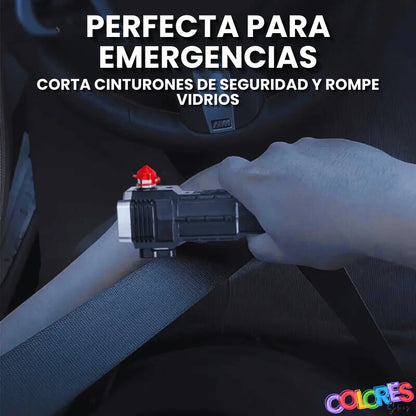 Linterna 4 en 1 Multifuncional De Emergencias Y Carga Celular 🔋