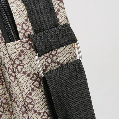 Crossbody Bag Men New Trendy Multi Layer Versatile Shoulder Handbag Casual Business Sling Messenger Bag for Daily Use and Travel